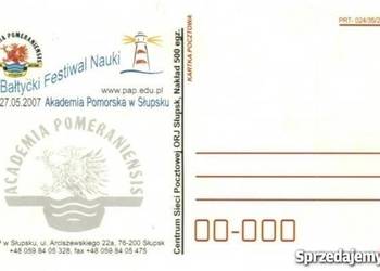 KARTKA POCZTOWA - SŁUPSK - V BAŁTYCKI FESTIWAL NAUKI 2007