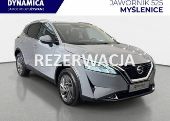 Nissan Qashqai VAT 23% 1.3DIG-T 158KM automat 2022 r., salon PL, I właścic…