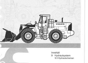Volvo L330E instrukcja naprawy