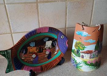 vintage ceramika rękodzieło