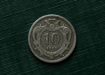 AUSTRIA - 10 halerzy (1893r.) AUSTRIA - 10 halerzy (1893r.)