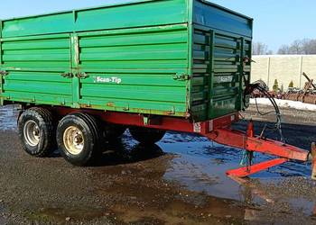 Przyczepa warfama tandem na 3 strony ładna