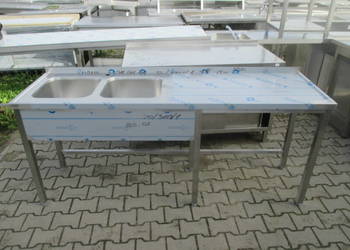 Zlew Gastronomiczny 2 Komorowy Komory Z Lewej 200/60/85