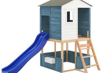 vidaXL Plac zabaw do ogrodu, lite drewno jodłowe(SKU:3145013)