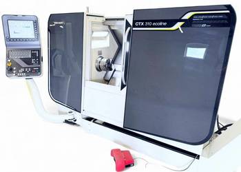Tokarka CNC DMG MORI CTX 310 Ecoline z Niemiec | zobacz FILM | JAK NOWA