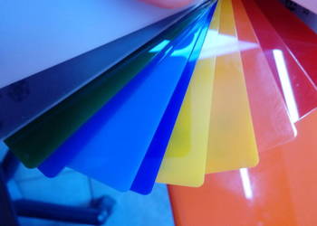 PLEKSI na WYMIAR kolory EMPLAST pleksi FLUO 500x500 mm