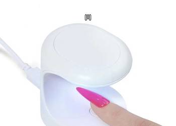 Minisuszarka do paznokci lampa UV