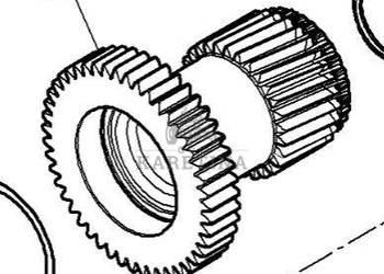 Massey Ferguson 5410 Koło Zębate Zębnik Zębatka Sprzęgła Skrzyni Biegów 47…