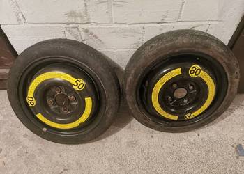 2 Koła Dojazdowe Dojazdówka Michelin 105/70 R14 4x100 VW