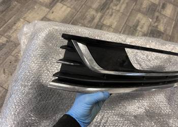 VW Passat B7 kratka zderzaka chrom Highline 3aa853655a