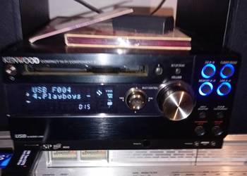 Mała wieża Kenwood USB MP3 kartą sd głośnikami