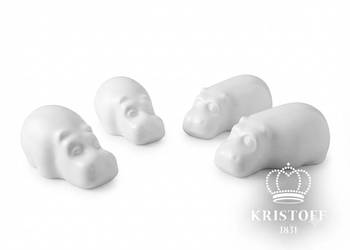 Figurka porcelanowa hipopotam Wawel