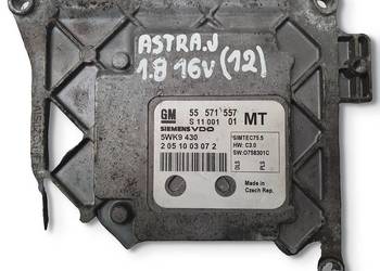 STEROWNIK SILNIKA Opel Astra J 1.8 16V komputer 55571557 MT