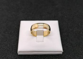 Złota obrączka próby 585 - 4,54g (Rozmiar 19)