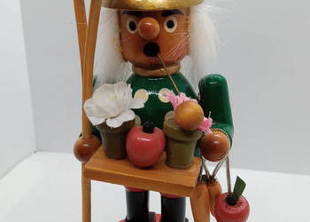 Figurka do kadziłka, Erzgebirge, räuchermännchen - ogrodnik