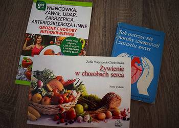 Żywienie w chorobach serca, profilaktyka ,objawy ,przyczyny- zestaw książek