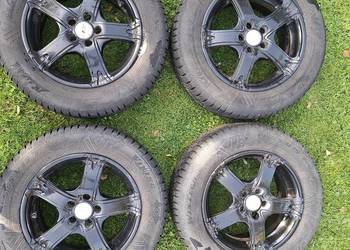 Alufelgi DMS09 15" 5x100 ET38 Seat Leon Golf IV + Opony Zimowe Viking 195/6