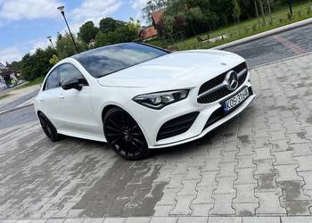 Mercedes Benz Cla 118 Amg alufelgi 19 biały ładny Europa prywatny zamiana