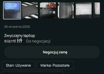 Zwykły laptop