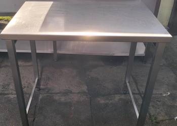 Stół gastronomiczny ze stali nierdzewnej 96x70x90
