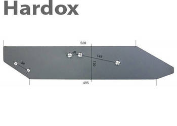Płoza HARDOX PO1712/L do pługa UNIA grudziądz TUR IBIS VIS