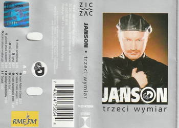 ! kaseta - ROBERT JANSON - Trzeci wymiar (Zic Zac) Badach