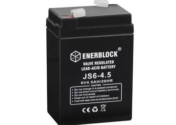 Akumulator do zabawek, UPS 6V 4.5Ah ENERBLOCK AGM JS6-4.5