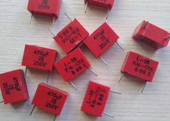 Kondensator 470pF 2%/250V kpl=10
