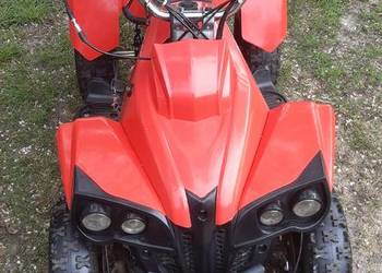 Mini quad 50cc+2piloty malo uzywany