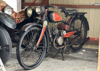 Zabytkowy motocykl Phanomen 98 Sachs 1939 rok