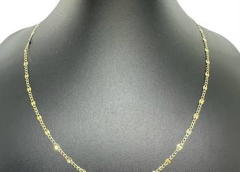 Nowy złoty łańcuszek pr 585 1,59g (Długość 45 cm)