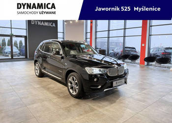 BMW X3 xdrive20d 190KM automat 2016 r., salon PL, NAVI, przebieg 153tys.km…