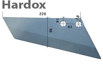 Lemiesz HARDOX 63421212/P części do grubera agregatu RABE