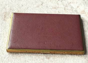 Papierośnica szwajcarska stara chromowana AGME