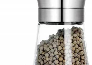 Młynek do soli i pieprzu, młynek do przypraw ze stali nierdzewnej