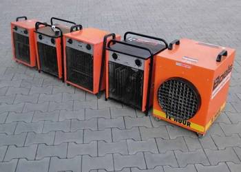 Nagrzewnica elektryczna SIAL MUNTERS TROTEC 3.3 9 15 20kW wentylator