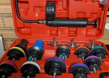 Tester szczelności układu chłodzenia samochodu