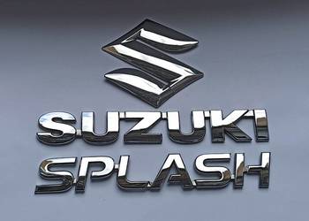 Napis emblemat Suzuki Splash