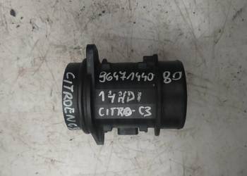 CITROEN C2 C3 PEUGEOT 1,4 HDI przepływomierz 9647144080 CITROEN C2 C3 PEUGEOT 1,4 HDI przepływomierz 9647144080
