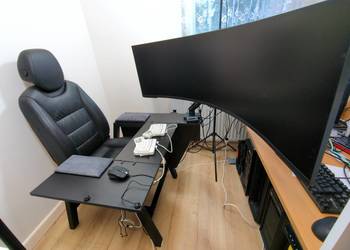 fotel biurko kompletne stanowisko dowodzenia