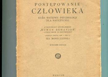 Postępowanie człowieka Kurs wstępny psychologii dla nau