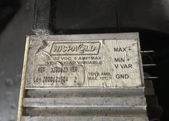 Regulator Nadmuchu Bus Klima Hispacold 3200627 24V