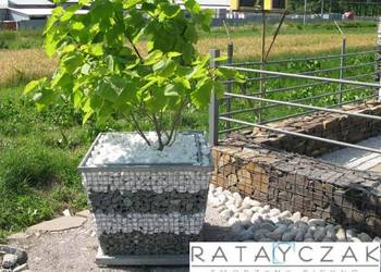 Donice z cortenu, stalowe malowane i gabionowe – producent | Na wymiar |