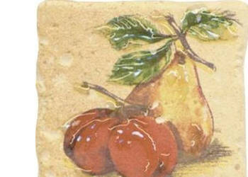 Dekor Dolce beige Inserto Gruszka 10 x 10, Paradyż, płytki, kafelki, flizy