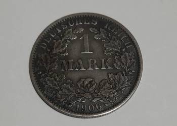 moneta Niemcy 1 marka, 1906 "A"