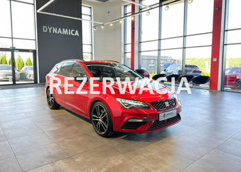 Seat Leon ST Cupra 2.0TSI 300KM DSG 4drive 2019 r., salon PL, serwisowany …