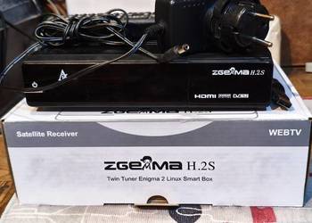 Zestaw do odbioru TV Sat. ZGEMMA H. 2S