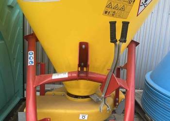 Rozsiewacz nawozów jednotarczowy plastikowy nowy mini 300l, 350l, 400l, 500
