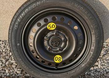 Nowe Koło Dojazdowe Honda Civic UFO Accord T125/80 R16 Dojazdówka Zapas