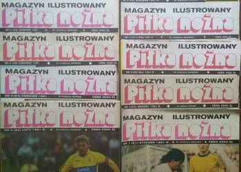 Piłka Nożna Magazyn rocznik 1991 kompletny